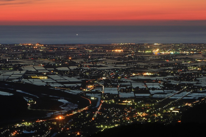 スカイ獅子吼ゴンドラサンセット営業