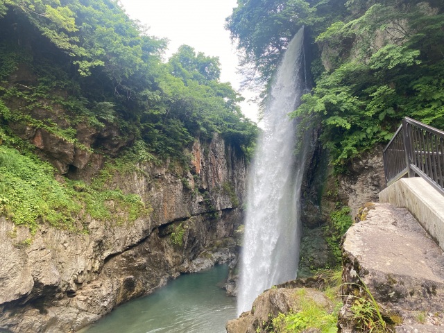 手取峡谷 綿ヶ滝