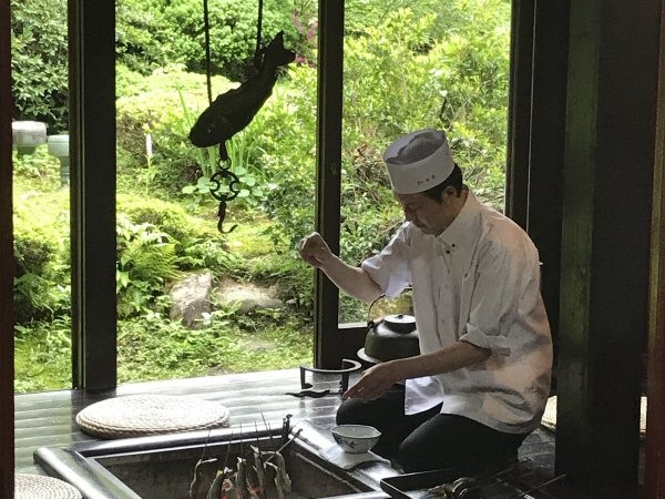 昼食場所 和田屋